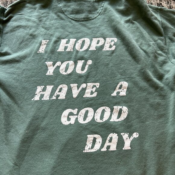 Green Good Day Hoodie - Picture 3 of 3